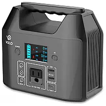 VOLO Estação de Energia Portátil 150W 177Wh48000mAh3.7V 110V AC, DC, USB