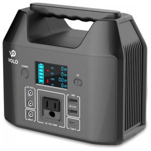 VOLO Estação de Energia Portátil 150W 177Wh48000mAh3.7V 110V AC, DC, USB