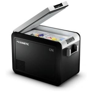 Geladeira Portátil 45 Litros Alimentado por CA CC ou Solar, DOMETIC CFX3, Preta
