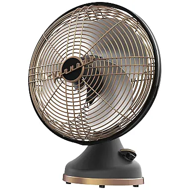 Ventilador Vintage com 3 Velocidades,
