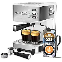 Geek Chef Torradeira de 4 Fatias com 6 Níveis e Função Bagel, 1650W, 110V, Vermelha