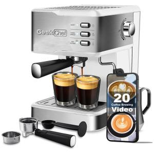 Geek Chef Torradeira de 4 Fatias com 6 Níveis e Função Bagel, 1650W, 110V, Vermelha