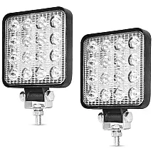 YITAMOTOR Farol de Milha LED Off Road 6 Leds de 3W 18W 10cm À Prova Dágua 12V 24V
