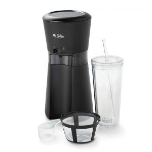 Máquina de Café Gelado com Copo de 650 mL e Filtro Reutilizável, 110V, Mr. Coffee, Preta