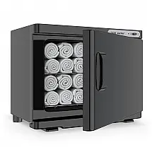 Aquecedor de Toalhas 23L Armazena até 12 Toalhas Faciais, 110V, RyJaune, Preto