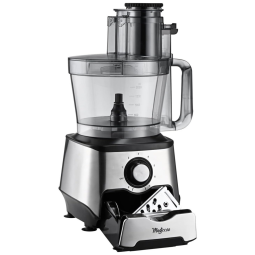 Processador de Alimentos 2L 7 Velocidades Aço Inoxidável, 1000W, 110v, MAGICCOS FP408A, Prateado