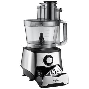 Processador de Alimentos 2L 7 Velocidades Aço Inoxidável, 1000W, 110v, MAGICCOS FP408A, Prateado