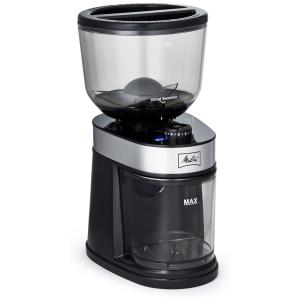 Molino Moedor de Café 13 Níveis de Moagem até 250g Aço Inoxidável, 110v, MELITTA, Preto