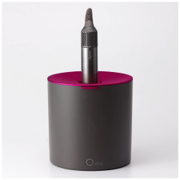 Ostay air Dock Long, Holder and Storage of Styling Tools for Dyson Hair Styler Airwrap Long Barrel Set Pink