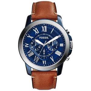 Relógio Masculino Analógico Automático, Couro, FOSSIL FS5151, Marrom