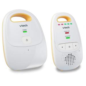 Monitor de Áudio para Bebês com Bateria Recarregável e Som Cristalino de Longo Alcance, 110V, VTech, Amarelo e Branco