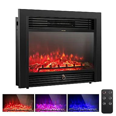 Lareira Elétrica Glacer 72x53cm 1500W