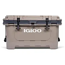 Cooler Térmico 70L Comporta até 105 Latas, IGLOO, Marrom