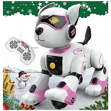 Cachorro robô programável para crianças