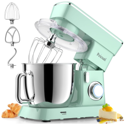 Batedeira de Bancada 5L com 10 Velocidades, Aço Inoxidável, 800W, 110v, PEICUAL SM 1532P, Verde