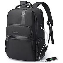 BANGE Mochila para Laptop com Porta Carregador USB, , Preto
