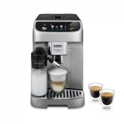 Máquina de Café Espresso Automática DeLonghi Magnifica Plus - Preparo de 18 Receitas com Apenas um Toque, Moedor Integrado