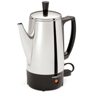 Chaleira Elétrica para Café 500 mL, Aço Inoxidável, 500W, 110v, PRESTO 2822, Prateado