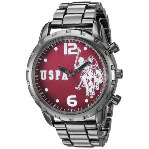 Relógio An Qartz Homem Maclino, escuro, escuro, U.S. POLO ASSN. USC80441, Cinza escuro