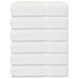 Kit Toalhas de Banho em 100% Algodão Premium com 6 Peças para Banheiro, Cozinha, Spa, Hotel e Academia, GOLD TEXTILES