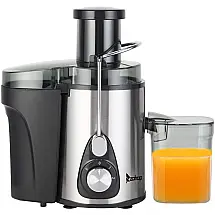 Centrifuga de Frutas 3 Velocidades, Aço Inoxidável, 600W, 110v, ROVSUN, Preto
