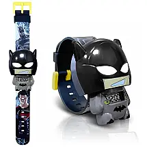 Relógio Digital para Crianças de 5 até 15 Anos, econoLED Batman, Preto