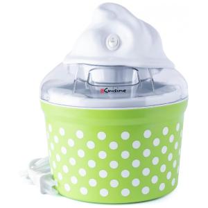 Máquina de Sorvete Manual Capacidade 1,5L, 110V 15W, Euro Cuisine, Verde
