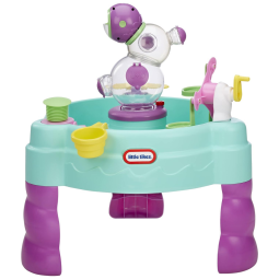 Mesa Divertida com Água, Bolhas e Espuma para Crianças de 2 a 5 Anos, LITTLE TIKES 657467M, Violeta