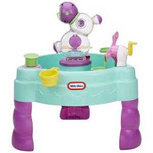 Mesa Divertida com Água, Bolhas e Espuma para Crianças de 2 a 5 Anos, LITTLE TIKES 657467M, Violeta