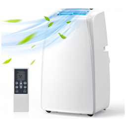 Ar Condicionado Portátil 12000 BTU 3 em 1 Temporizador de 24H, LED, Cobre 51 m2, Choice, Branco