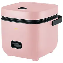 Eoiips Panela de Arroz Elétrica 1.2L com Painel de Controle Digital, 200W, 110V, Rosa