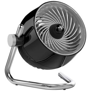 Ventilador Compacto 3 Velocidades e Eixo Pivotante Multidirecional, 110V, VORNADO CR1 0356 06, Preto