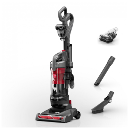 Aspirador de Pó Hoover Rewind Pet Upright Bagless para Carpetes e Pisos Duros, Limpeza Acima do Chão, Fio Automático Retrátil