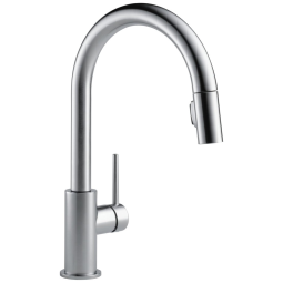 Torneira Cozinha com Pulverizador Pull Down em Níquel Escovado, Delta Faucet Trinsic 9159-AR-DST
