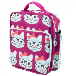 Gatinha Lancheira Infantil com Isolamento, Para 3 Anos ou Mais, BENTOLOGY, Rosa