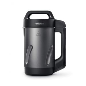 Máquina de Fazer Sopas com 6 Predefinições 1,2L de Capacidade, Aço Inox, 1000W, 110v, PHILIPS KITCHEN APPLIANCES HR2204, 70, Cinza