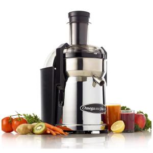 Centrífuga de Frutas, Aço Inoxidável, 540W, 110v, OMEGA MMC500C, Prateado