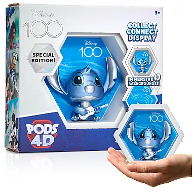 Brinquedo Stitch PODS 4D Colecionável,
