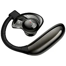 Fone de ouvido sem Fio Headset V5.2 Bluetooth para Chamadas com Microfone, AMINY ufo black, Preto