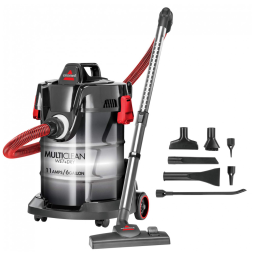 Aspirador de Pó Profissional 30 Litros com Filtro HEPA, 110V, Bissell 2035M, Vermelho