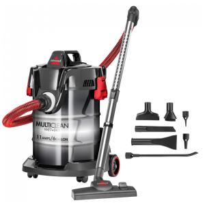 Aspirador de Pó Profissional 30 Litros com Filtro HEPA, 110V, Bissell 2035M, Vermelho