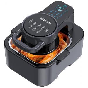 Air Fryer 8 Litros Antiaderente 6 em 1 com Controle Digital, 110V 1750W Jaerup, Cinza