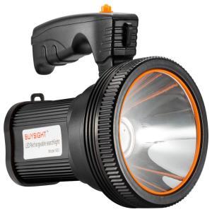 Lanterna LED CREE L2 Holofote Recarregável Com Alça 6000 Lúmens Saída USB para Celular