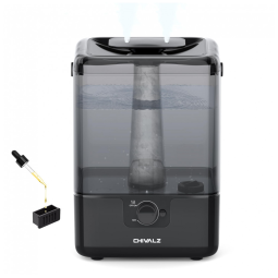 Umidificador CHIVALZ Preto 6L Difusor de Óleos Essenciais YZY6001-KC