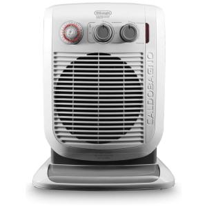 Aquecedor Elétrico Portátil 1500 Watts 110V, DELONGHI HVF3555TB, Branco