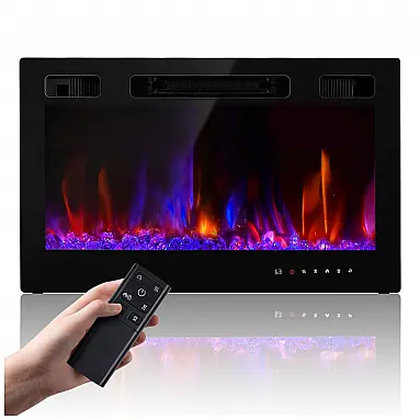 Lareira Elétrica RealSmart 91,44 cm,