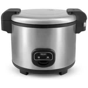 Panela de Arroz Elétrica 7.6L, Aço Inoxidável, 110v, AROMA HOUSEWARES ARC 1130S, Prateado