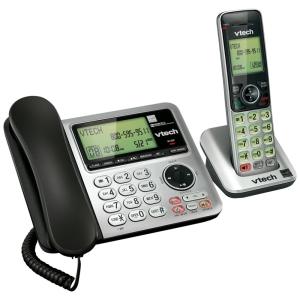 Telefone sem Fio, 2 Aparelhos, VTECH CS6649, Preto