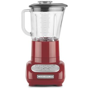 Liquidificador KitchenAid 5 Velocidades com Jarra de Vidro liquidificador, Empire Red 110V 1,41 Litros