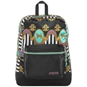 JanSport Mochila Unissex com Superfície Texturizada Exclusiva, Preta